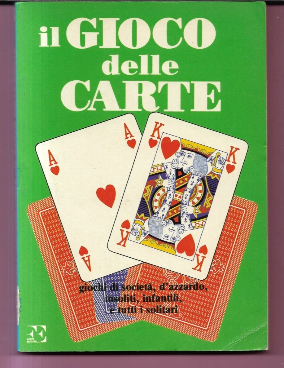 Condividi IL GIOCO DELLE CARTE 1983 FORTE EDITORE GIOCHI DI SOCIETA' , D'AZZARDO