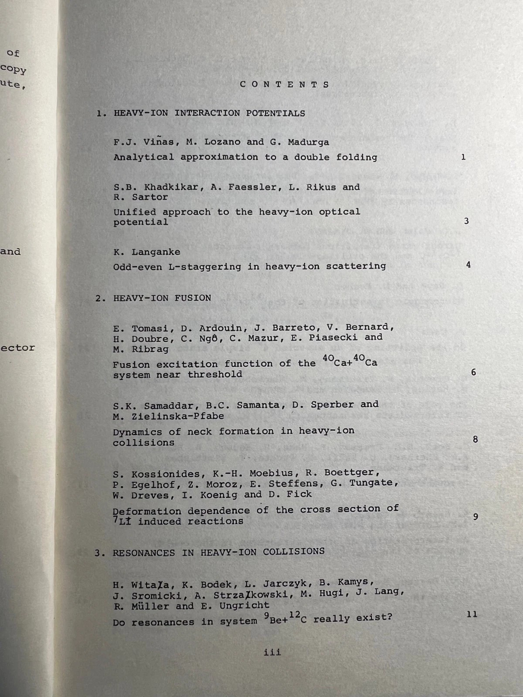 FIZIKA A JOURNAL OF EXPERIMENTAL AND THEORETICAL PHYSICS HEAVY ION COLLISION