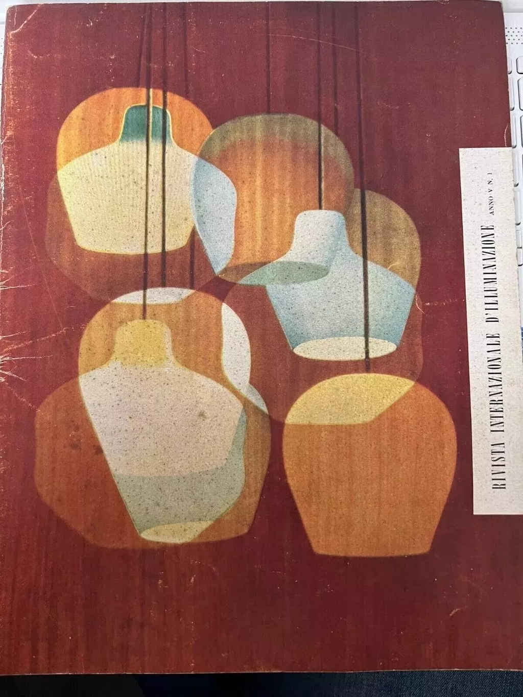Architettura Rivista Internazionale d'illuminazione Venini anno V n° 1 , 1960