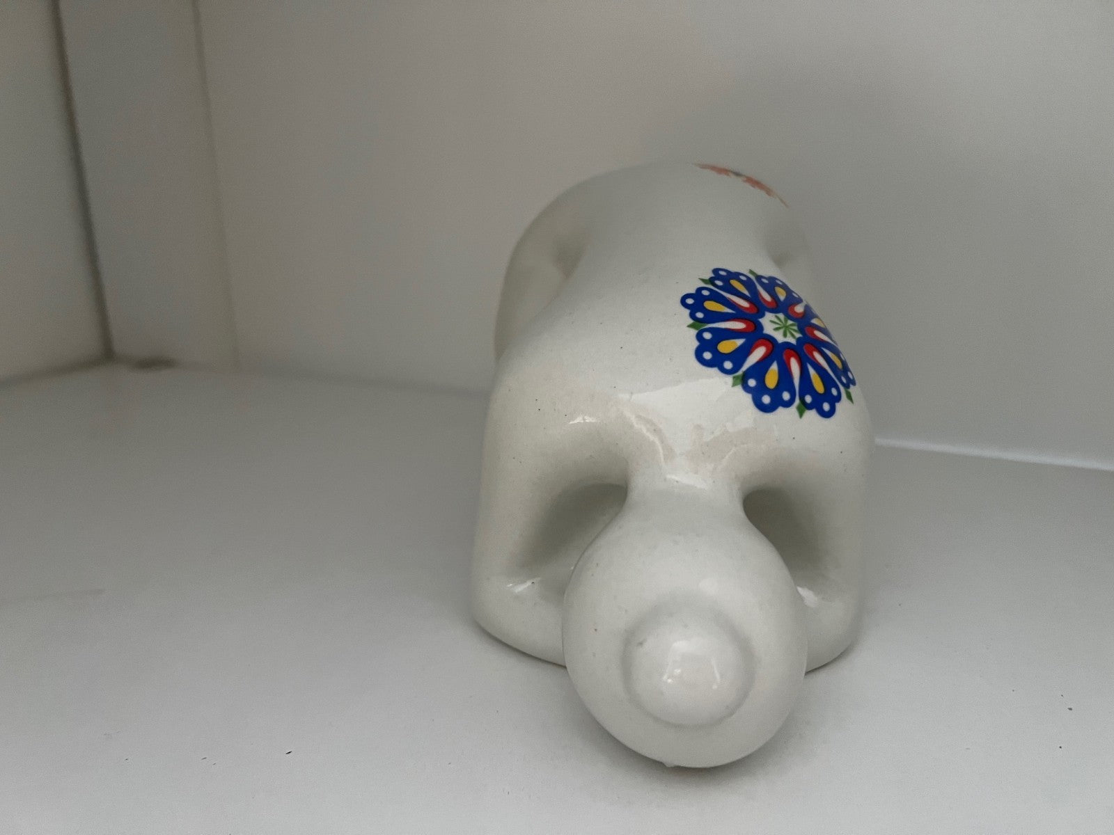 CERAMICA VINTAGE POP FULGENZI DONNA SALVADANIO RISPARMIA PER IL BURRO