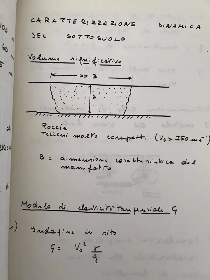 GEOTECNICA INDAGINI - FONDAZIONI PELLEGRINO - EVANGELISTA - VIGGIANI FORMEZ 1981