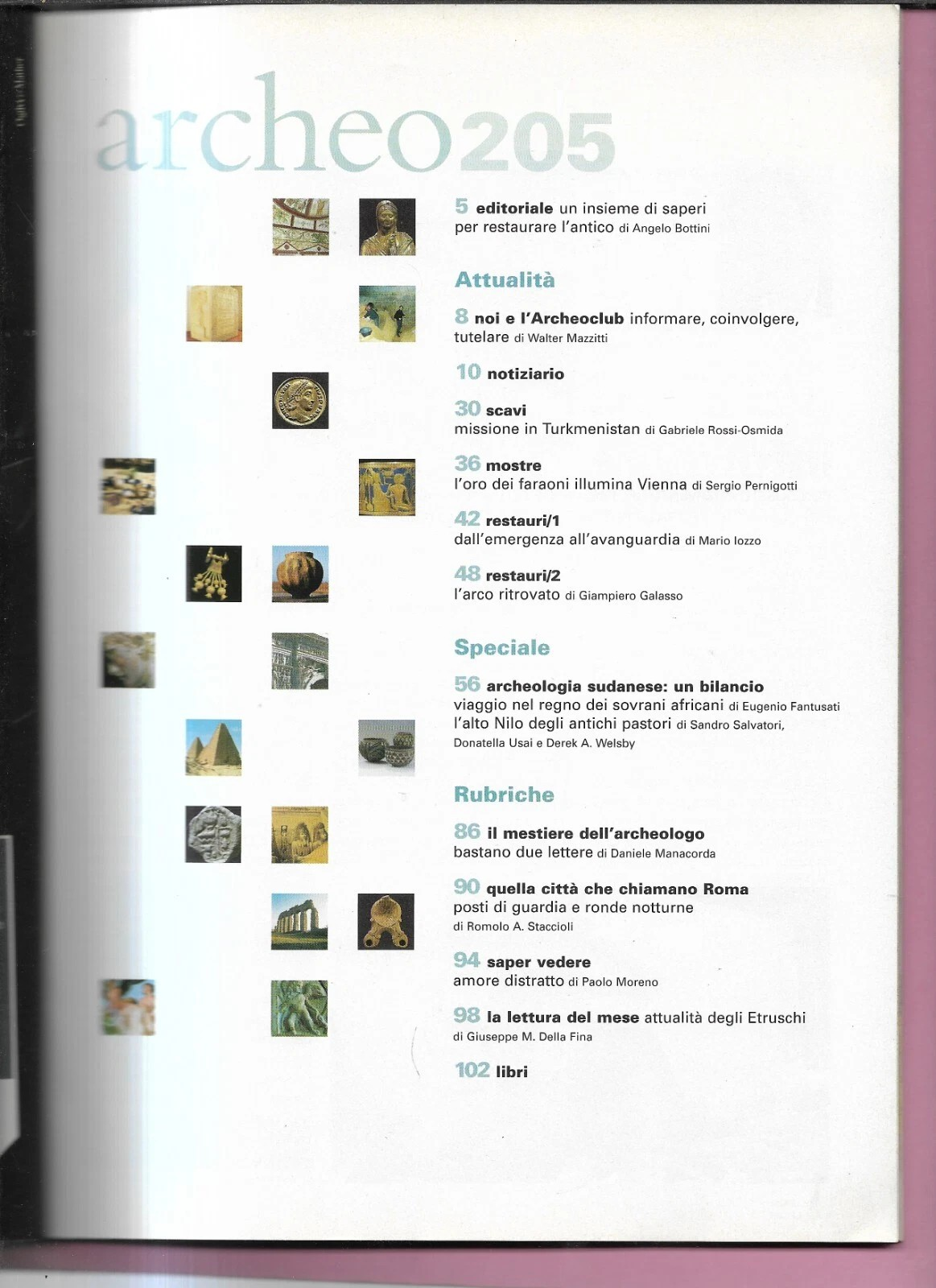 FARAONI TUTTI D'ORO ARCHEO ANNO XVIII NUMERO 3 DE AGOSTINI 2002