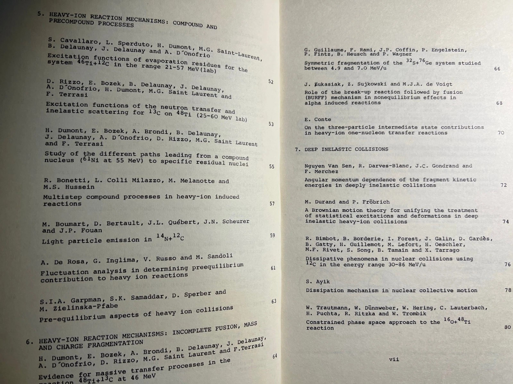 FIZIKA A JOURNAL OF EXPERIMENTAL AND THEORETICAL PHYSICS HEAVY ION COLLISION