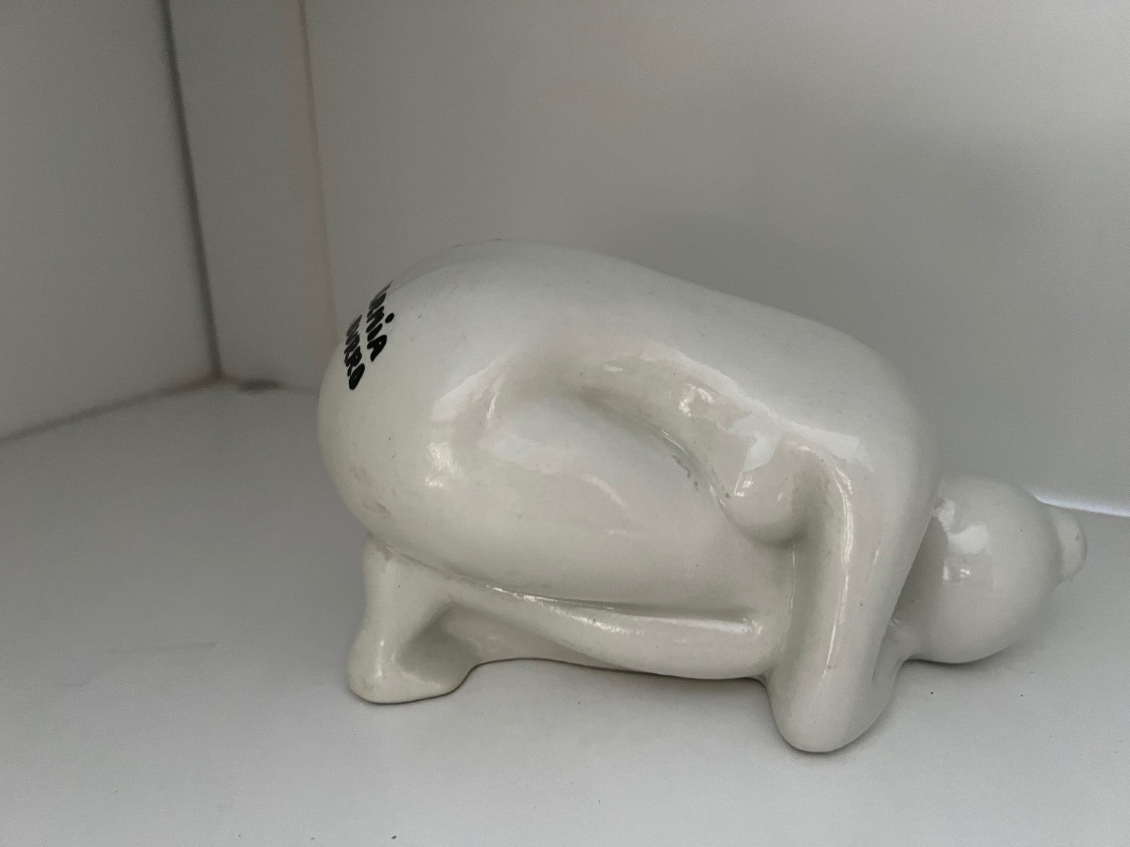 CERAMICA VINTAGE POP FULGENZI DONNA SALVADANIO RISPARMIA PER IL BURRO