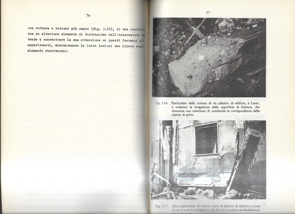 COMPORTAMENTO DEGLI EDIFICI IN CEMENTO ARMATO ALLE AZIONI SISMICHE G. MELE 1981