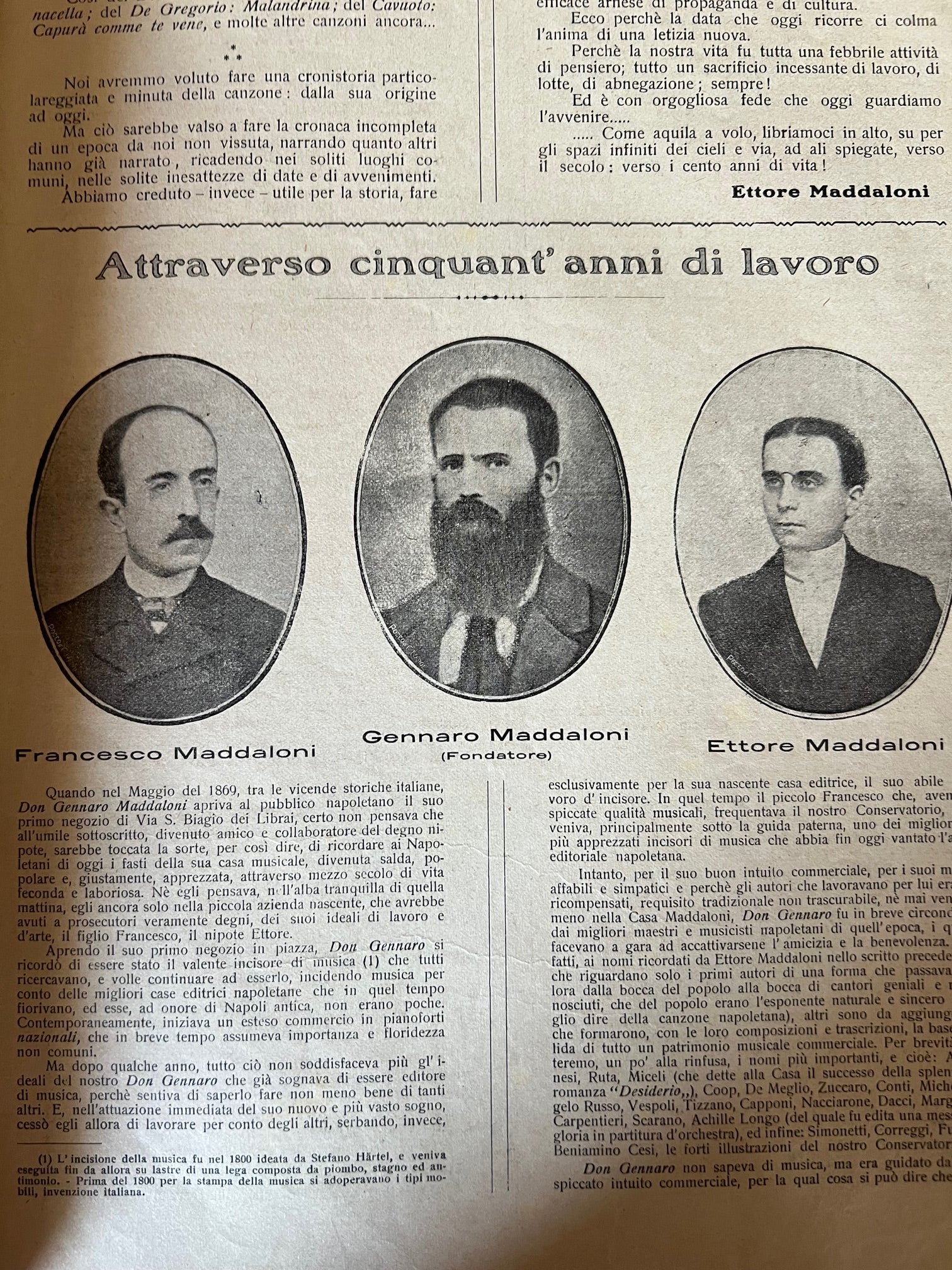 Piedigrotta 1920 Maddaloni Compilatore FIORE Spartiti Canzone Napoletana foto